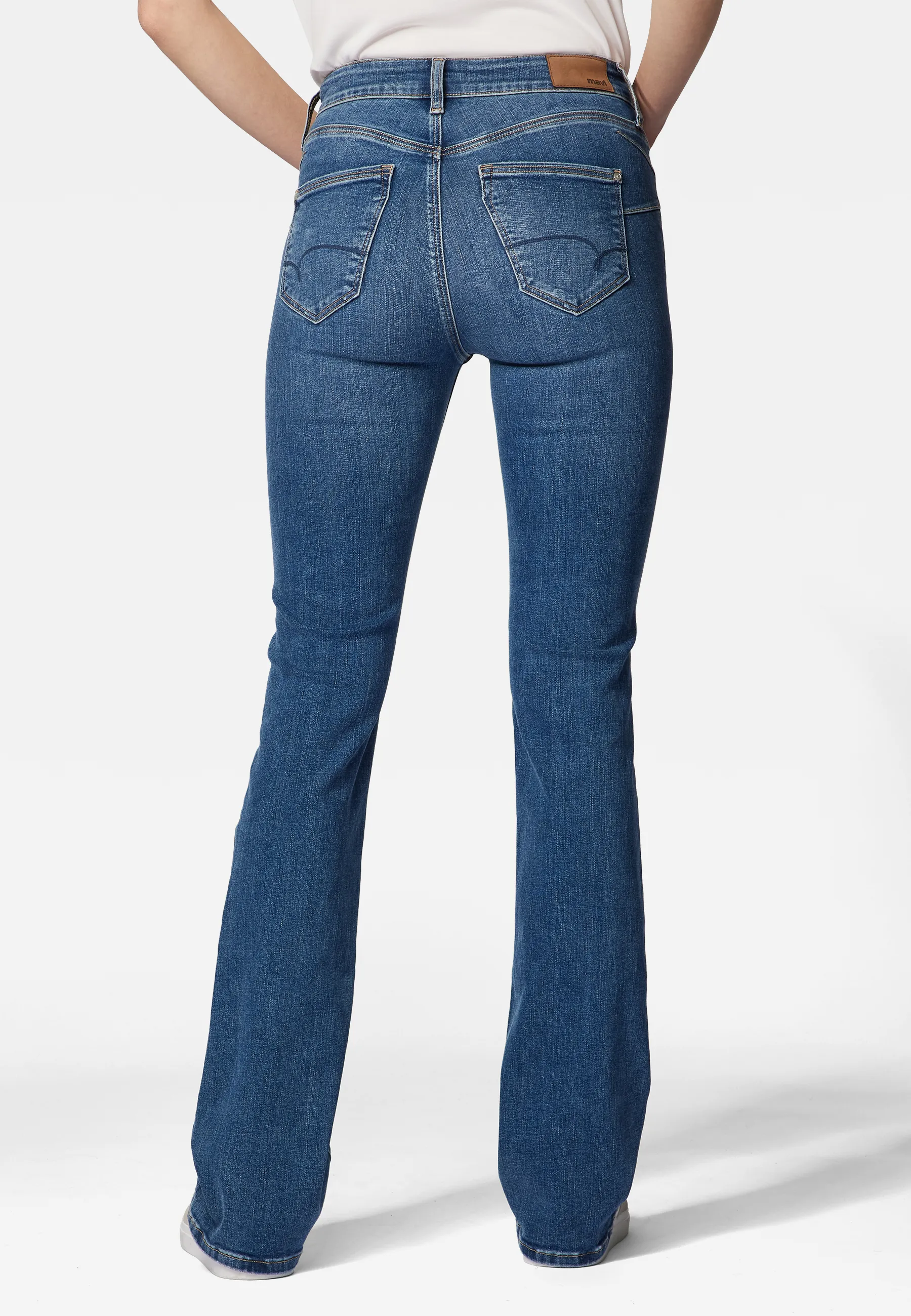 Mavi Jeans Maria High Waist Bootcut L36 & L38 pouce, mi-shaded