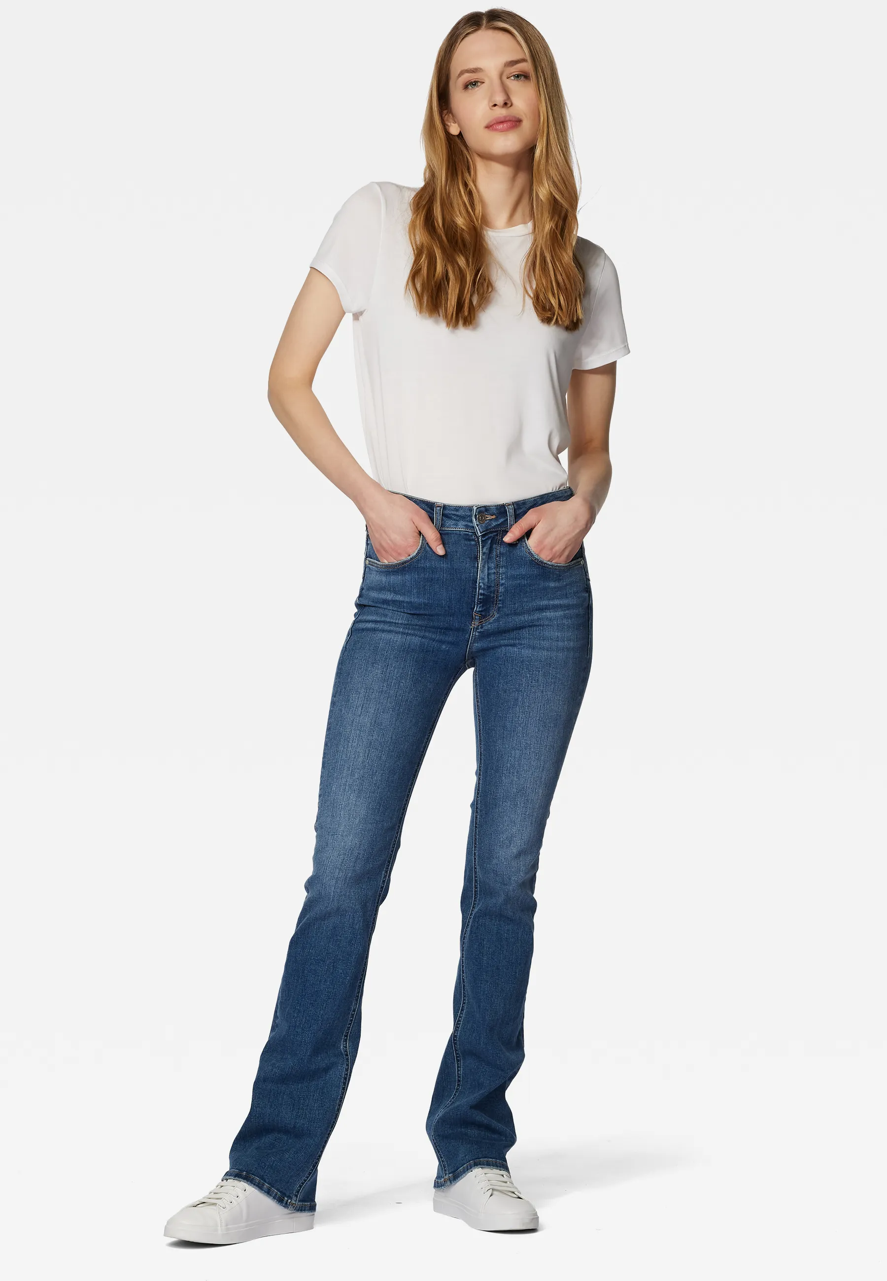 Mavi Jeans Maria High Waist Bootcut L36 & L38 pouce, mi-shaded