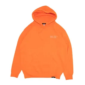 Miles Griptape - LOGO HIT HOODIE safety orange