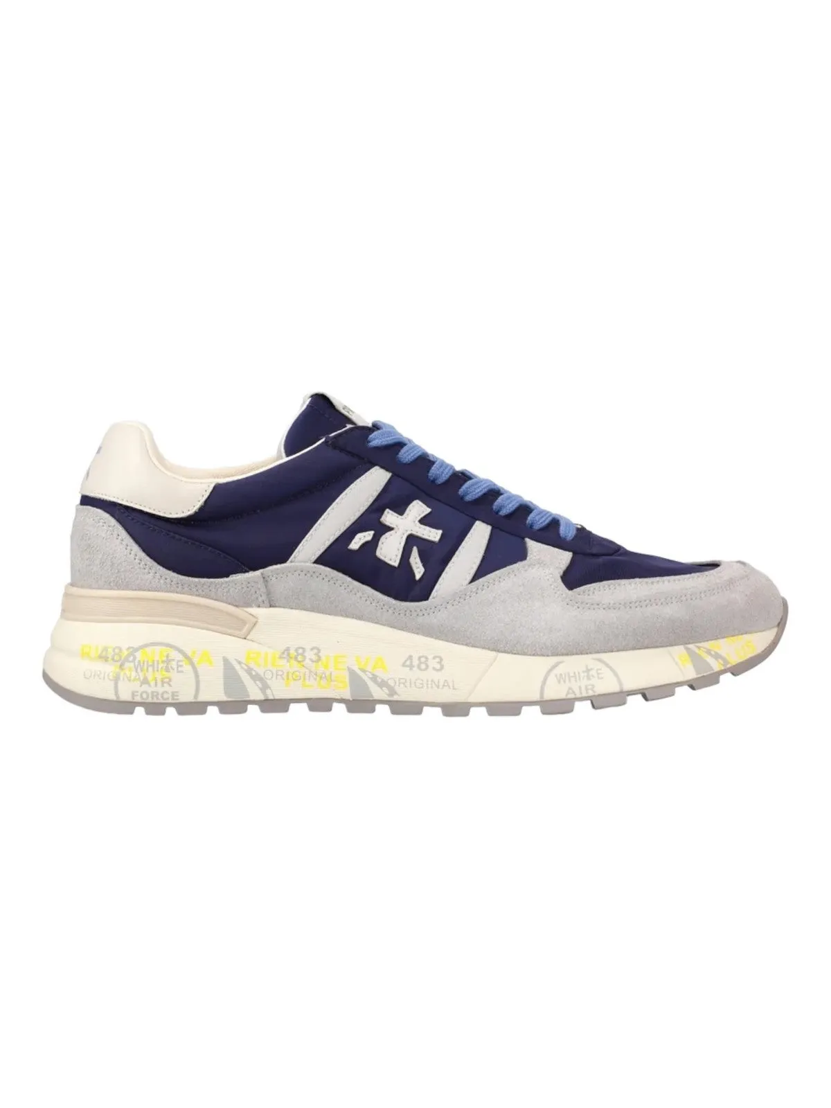 PREMIATA Baskets Homme LANDECK VAR 6631 Bleu