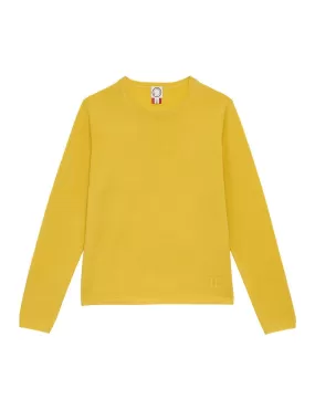 Pull Angelina laine mérinos jaune