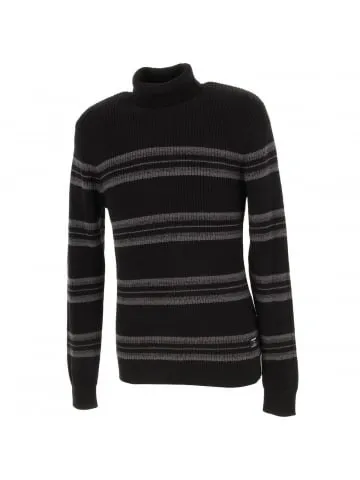 Pull col roulé power gris anthracite homme - Jack & Jones | wimod