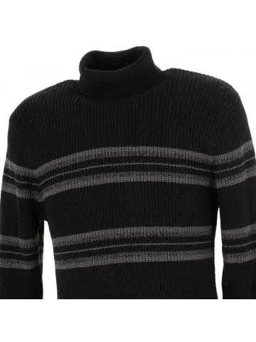 Pull col roulé power gris anthracite homme - Jack & Jones | wimod