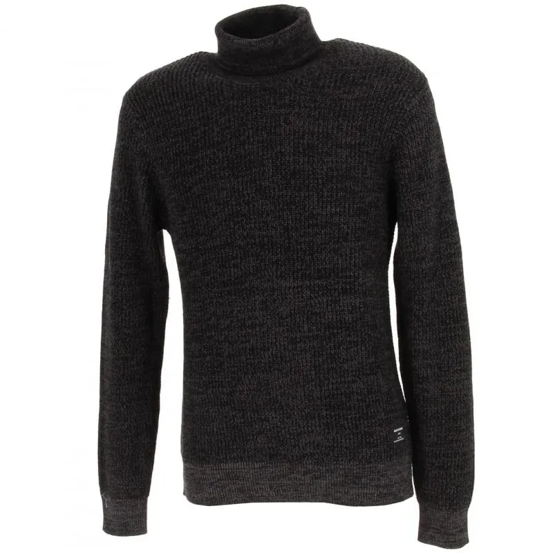 Pull col roulé power gris anthracite homme - Jack & Jones | wimod