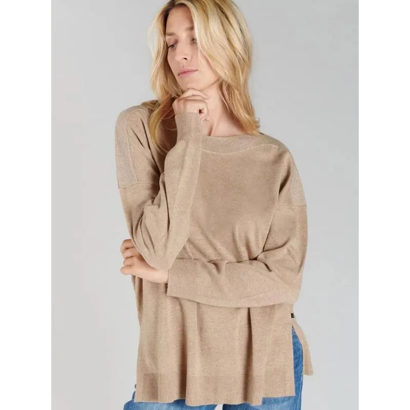 Pull col v new lex sun beige femme - Vero Moda | wimod