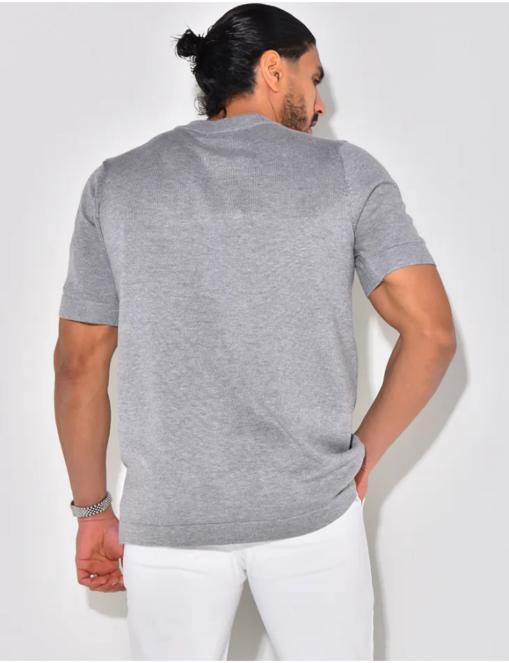 Pull fin à col rond / 58975 - JEANS INDUSTRY