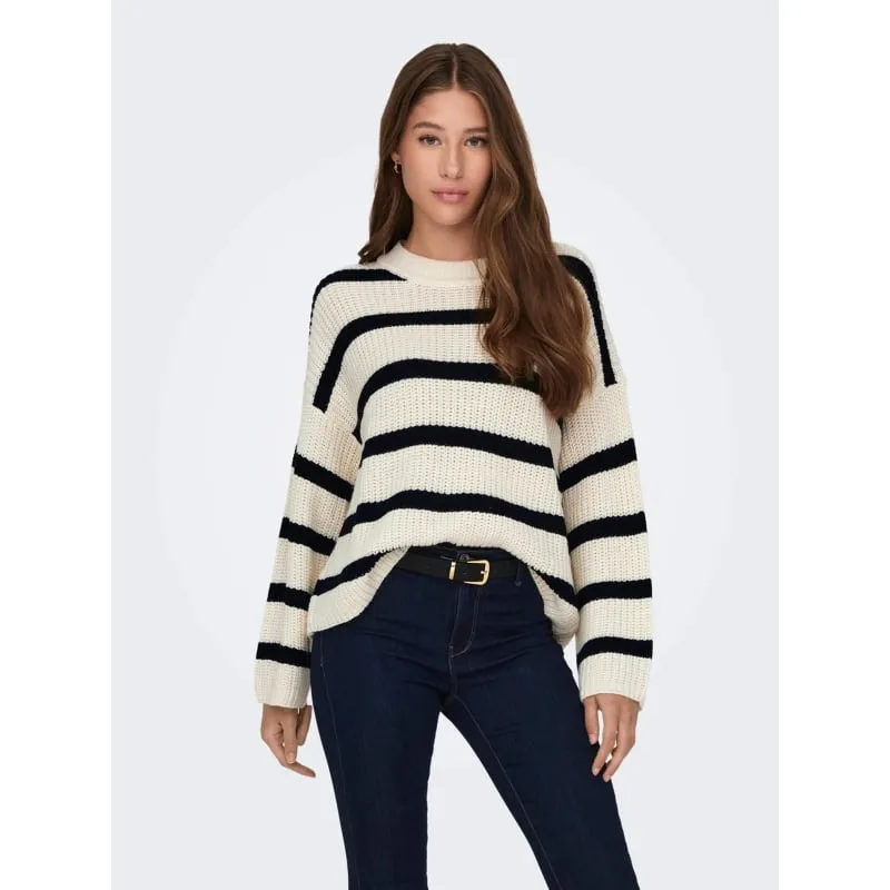 Pull nanjing knit beige femme - Only | wimod