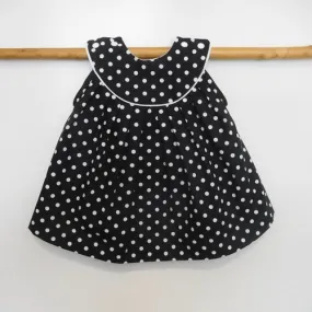 Robe bébé en coton oeko tex 6-9 mois, cadeau naissance