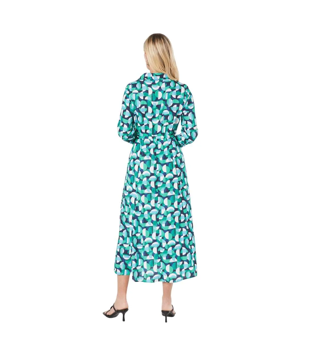 Robe chemisier femme vert Principles