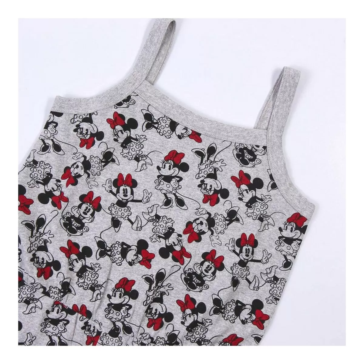 Robe Minnie Mouse Grise 100% Coton