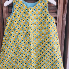 Robe reversible en coton oeko tex taille 3 ans