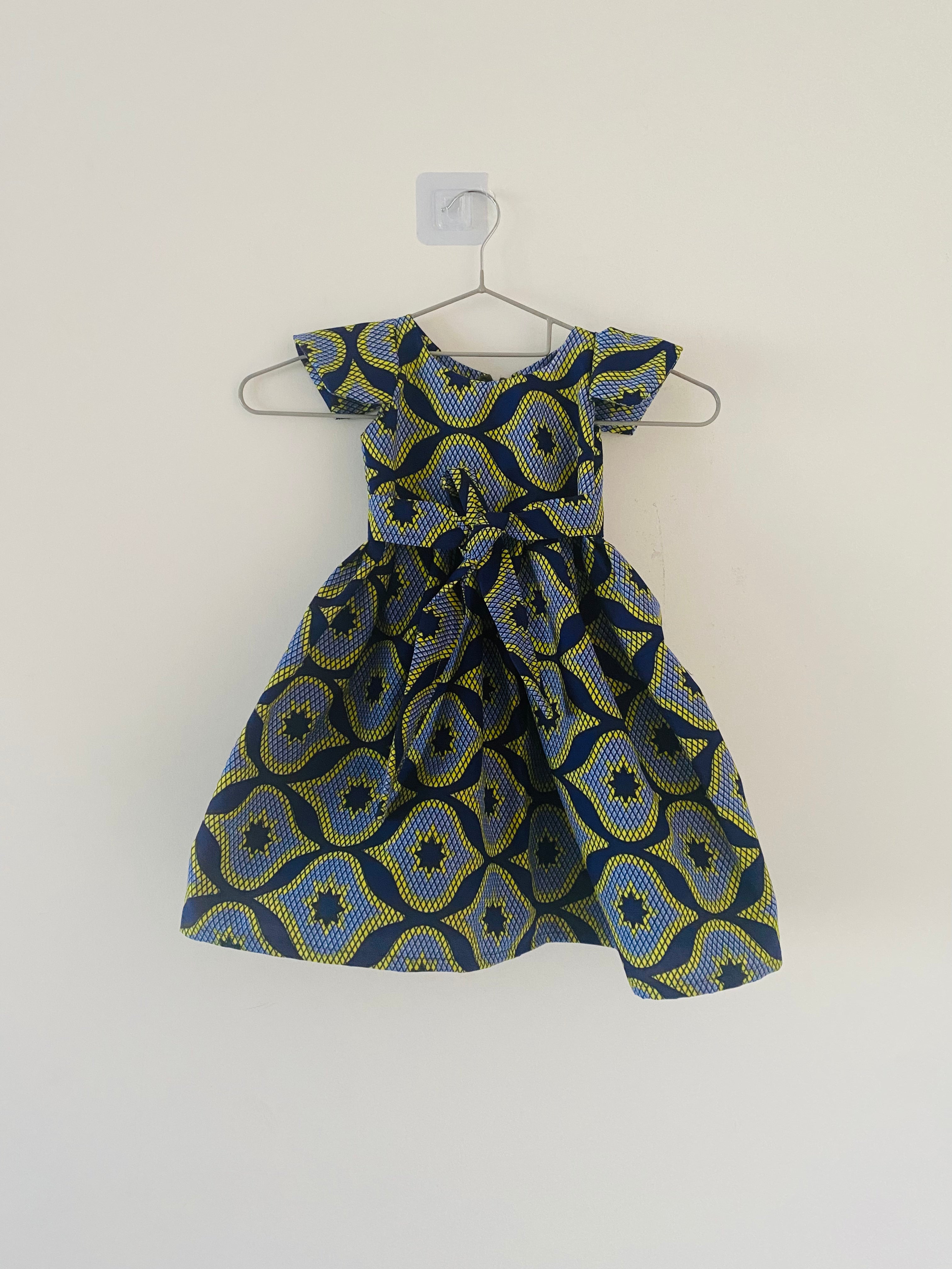 Robe Wax enfant Bleu