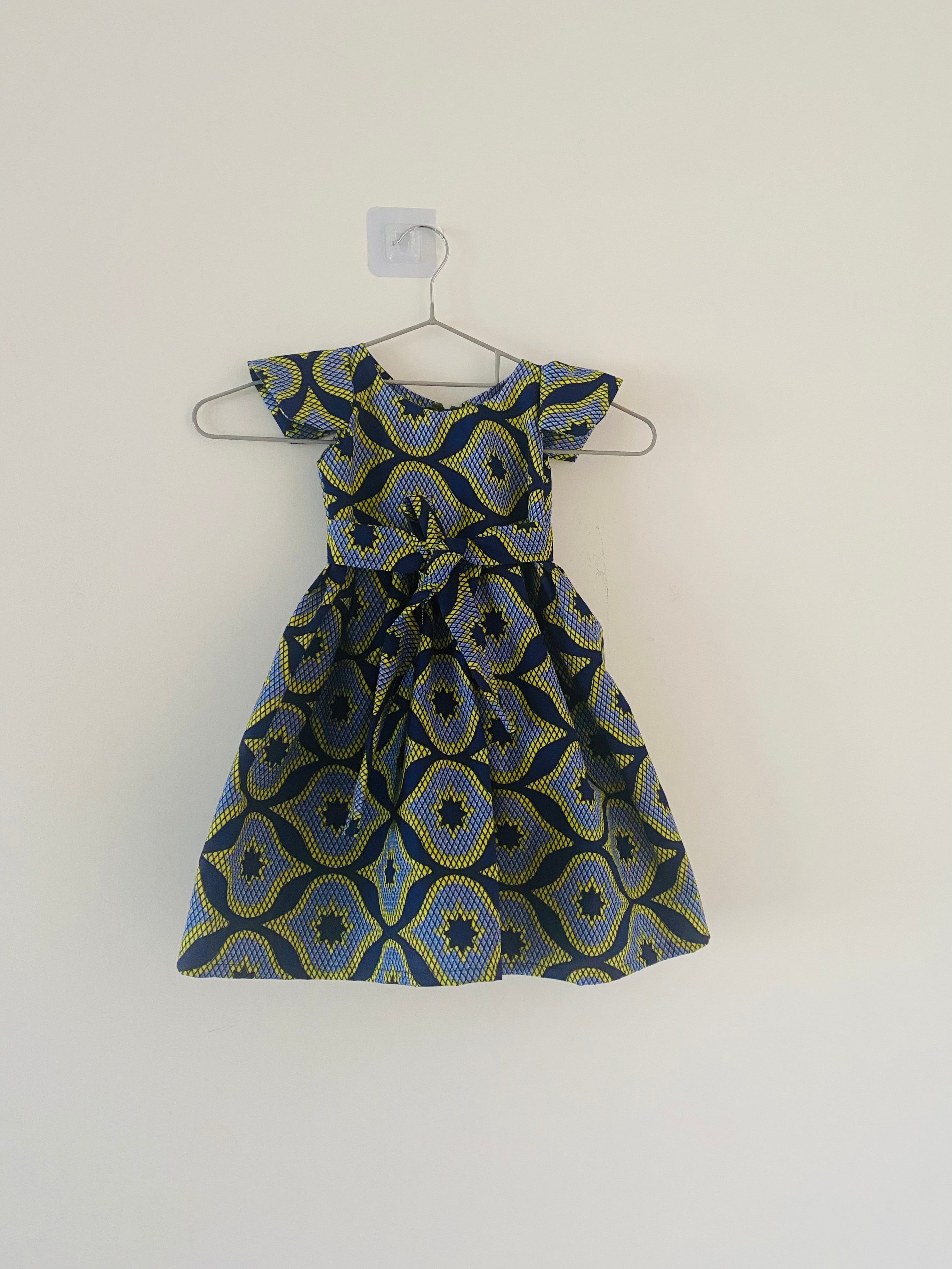 Robe Wax enfant Bleu