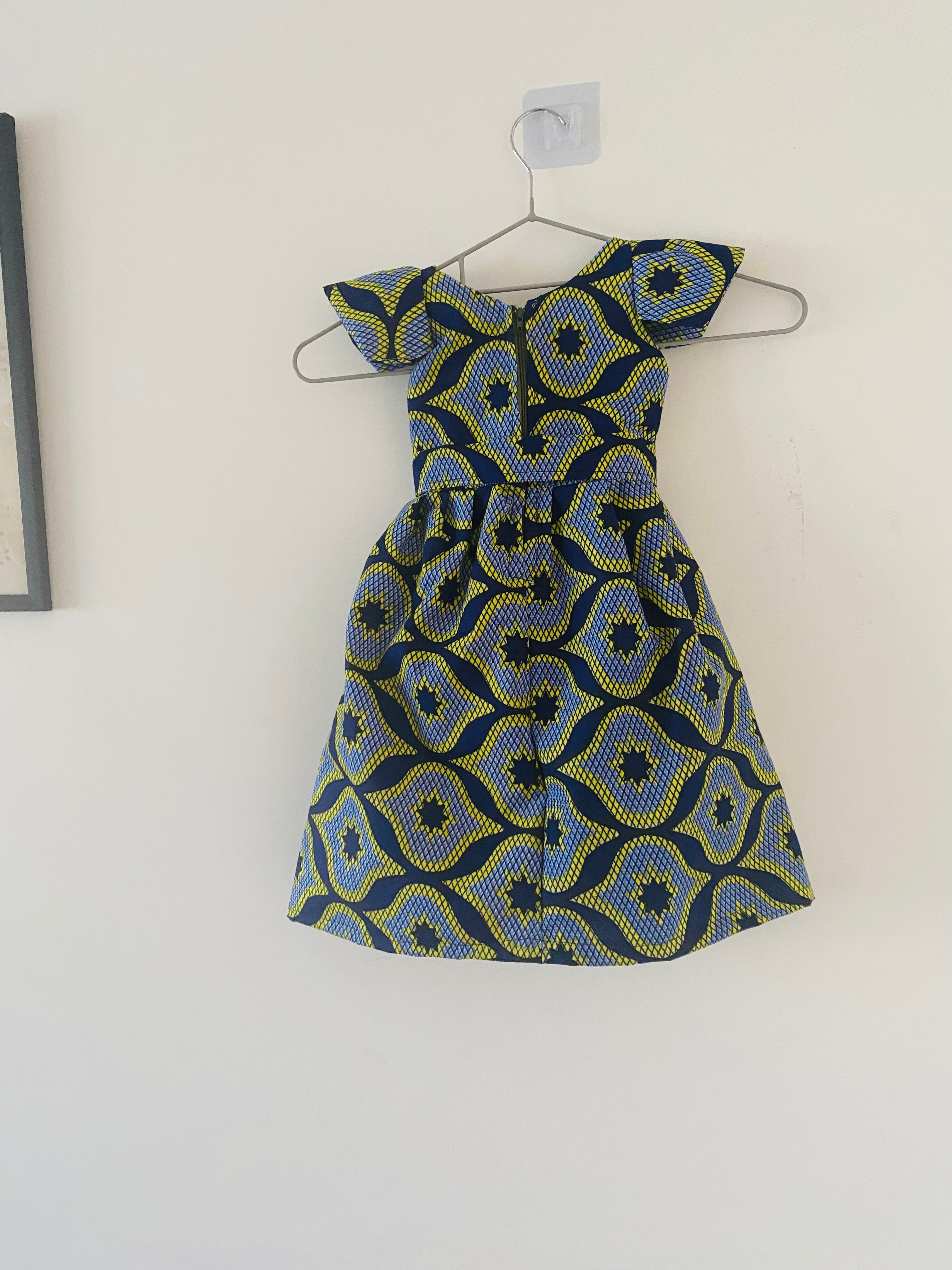 Robe Wax enfant Bleu