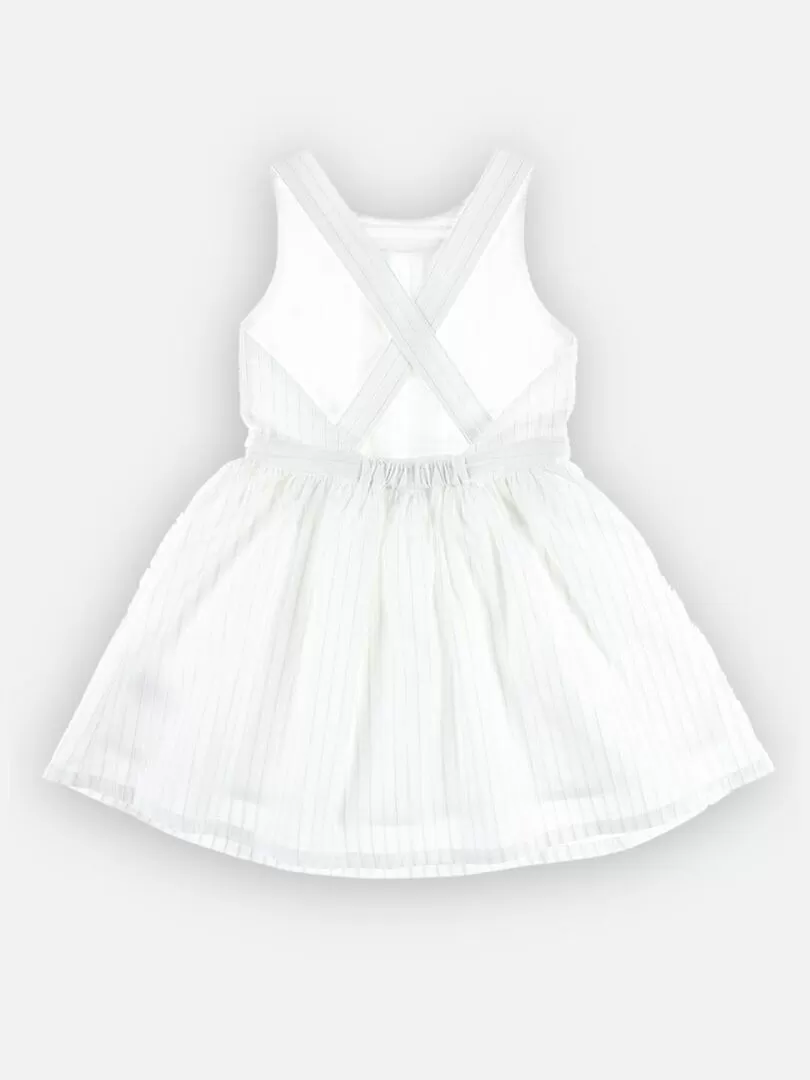 Robe à bretelles, Noukie's - Blanc