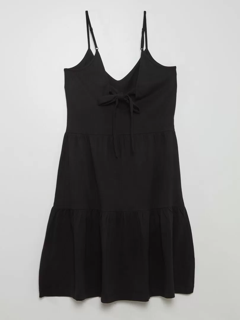 Robe à fines bretelles 'JDY' - noir