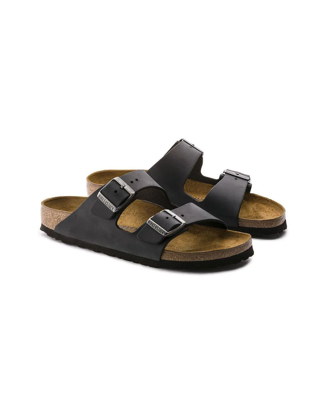 SANDALES ARIZONA CUIR HUILE BLACK - Birkenstock | Chez Maman Rouen