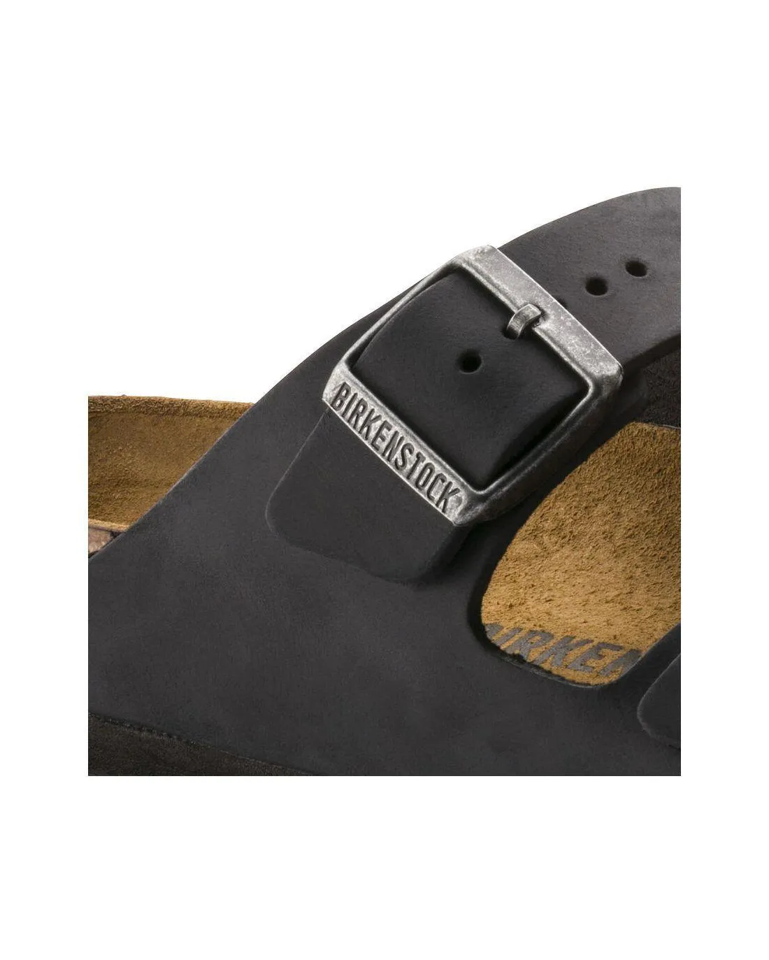 SANDALES ARIZONA CUIR HUILE BLACK - Birkenstock | Chez Maman Rouen