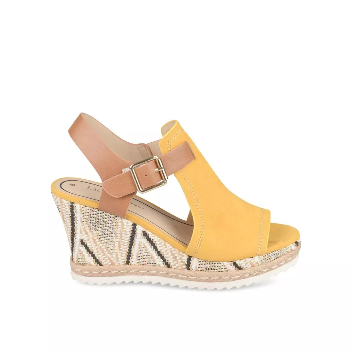 Sandales JAUNE LADY GLAM