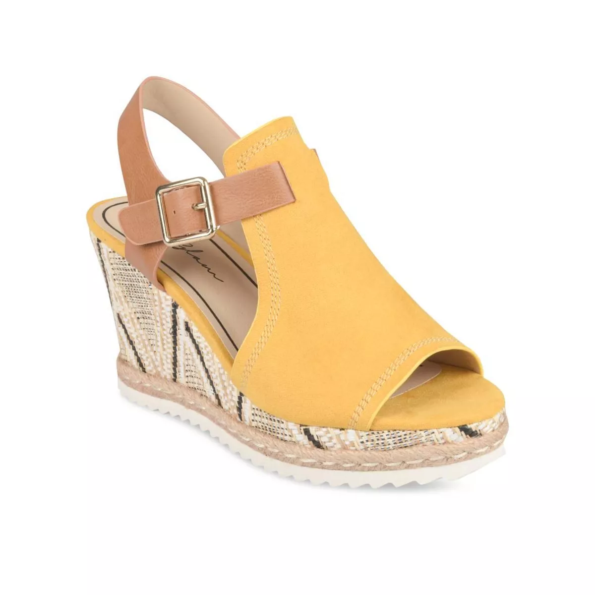 Sandales JAUNE LADY GLAM