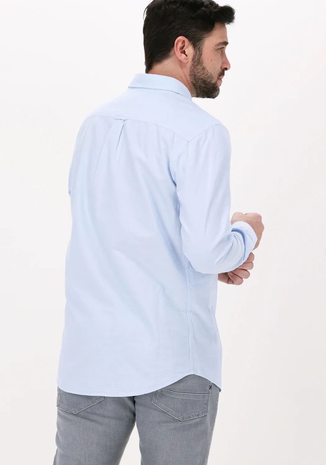 scotch & soda chemise décontracté regular fit shirt bleu clair