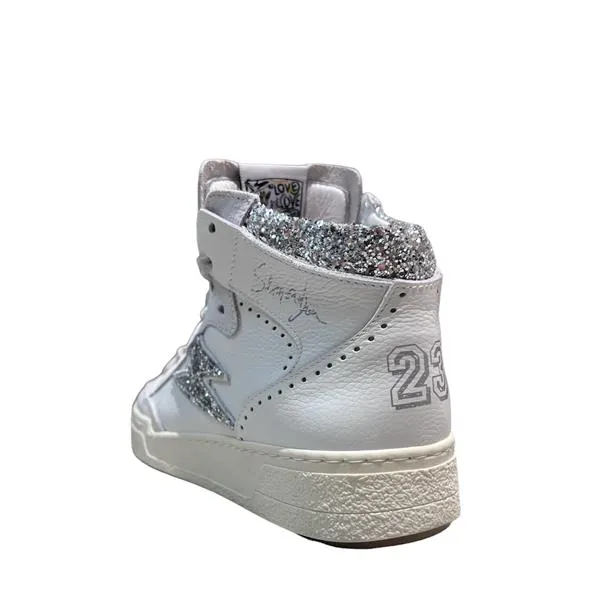 Semerdjian - Sneakers - Braga 11414 Glitter Argent 