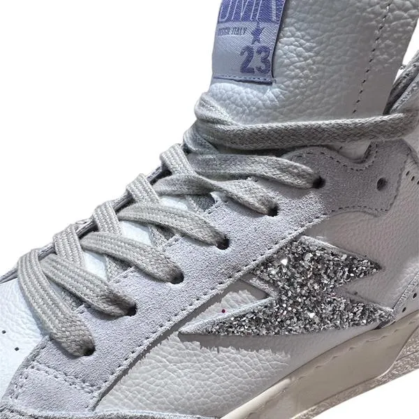 Semerdjian - Sneakers - Braga 11414 Glitter Argent 