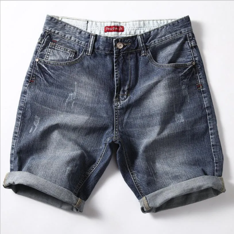 Short Jeans Homme Vintage Rétro