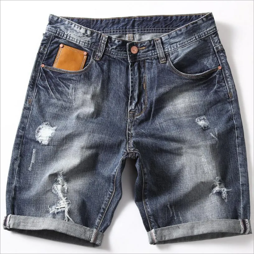 Short Jeans Homme Vintage Rétro