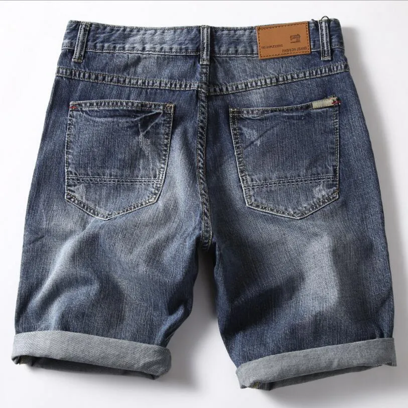 Short Jeans Homme Vintage Rétro