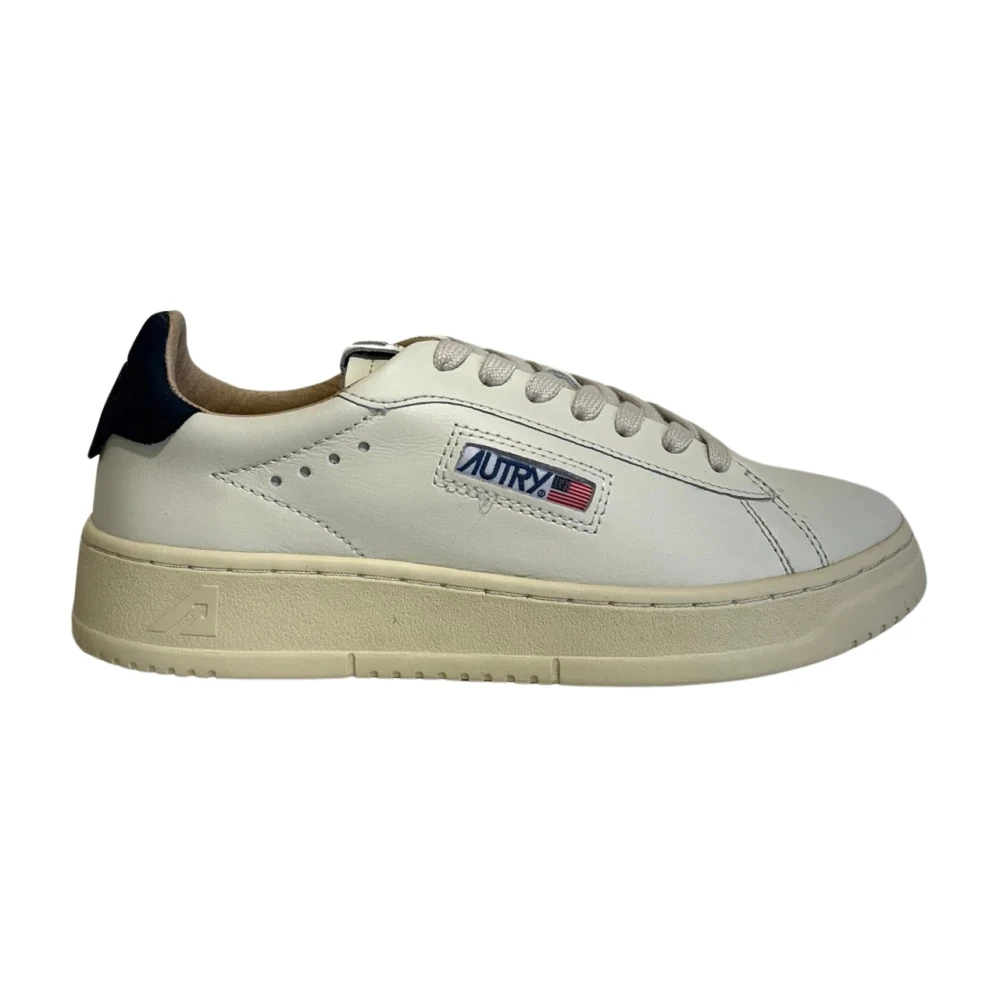 Sneakers Blancs en Cuir Bas Dallas