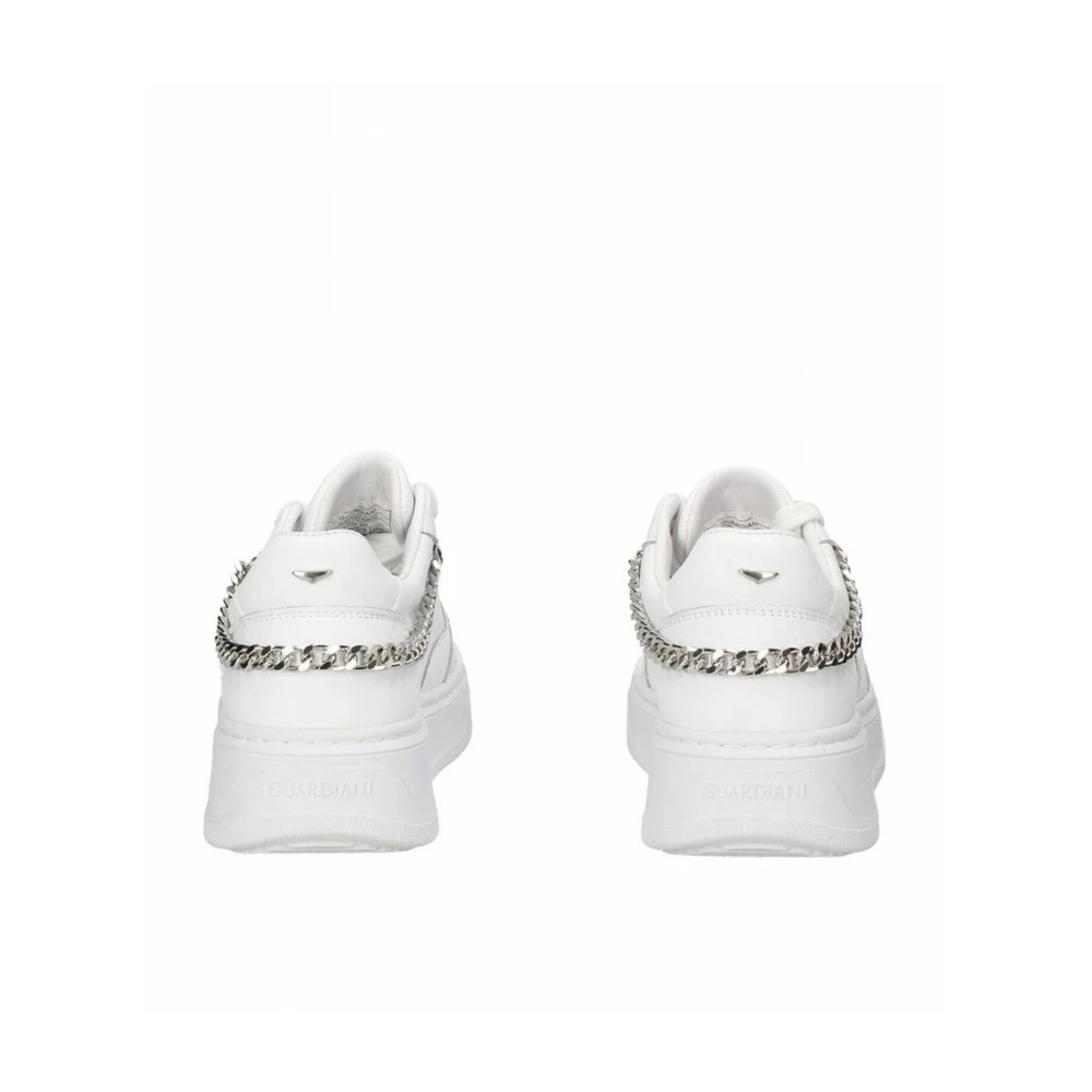 Sneakers en Cuir Blanc pour Femmes