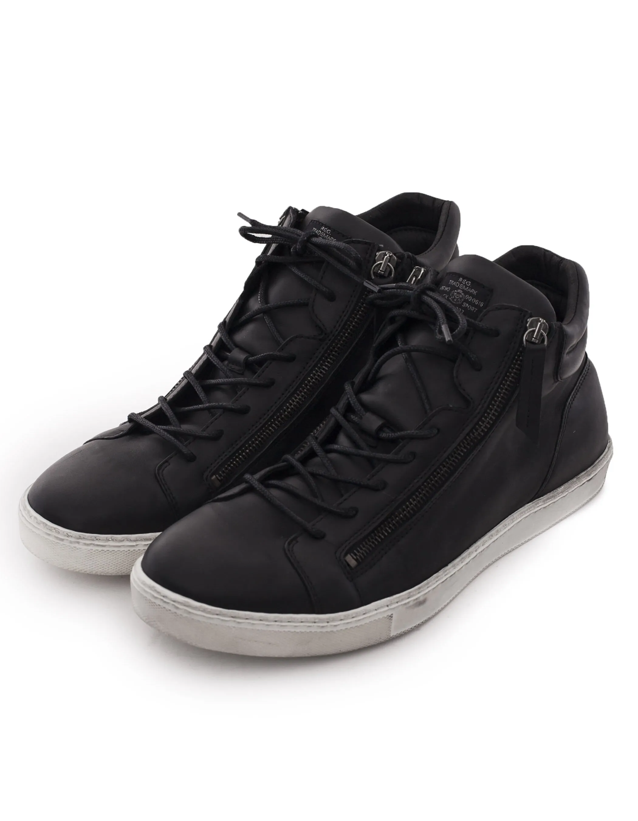 Sneakers en cuir homme