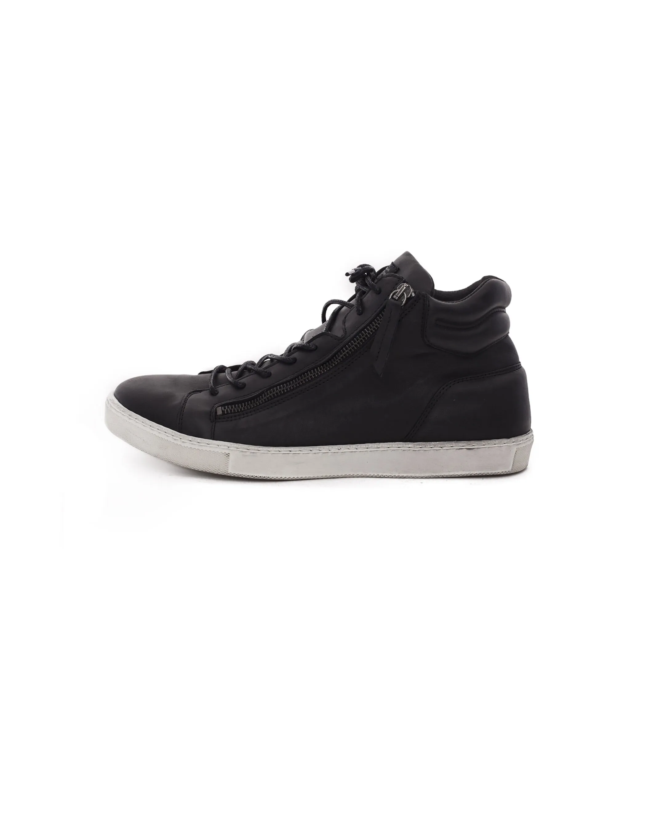 Sneakers en cuir homme