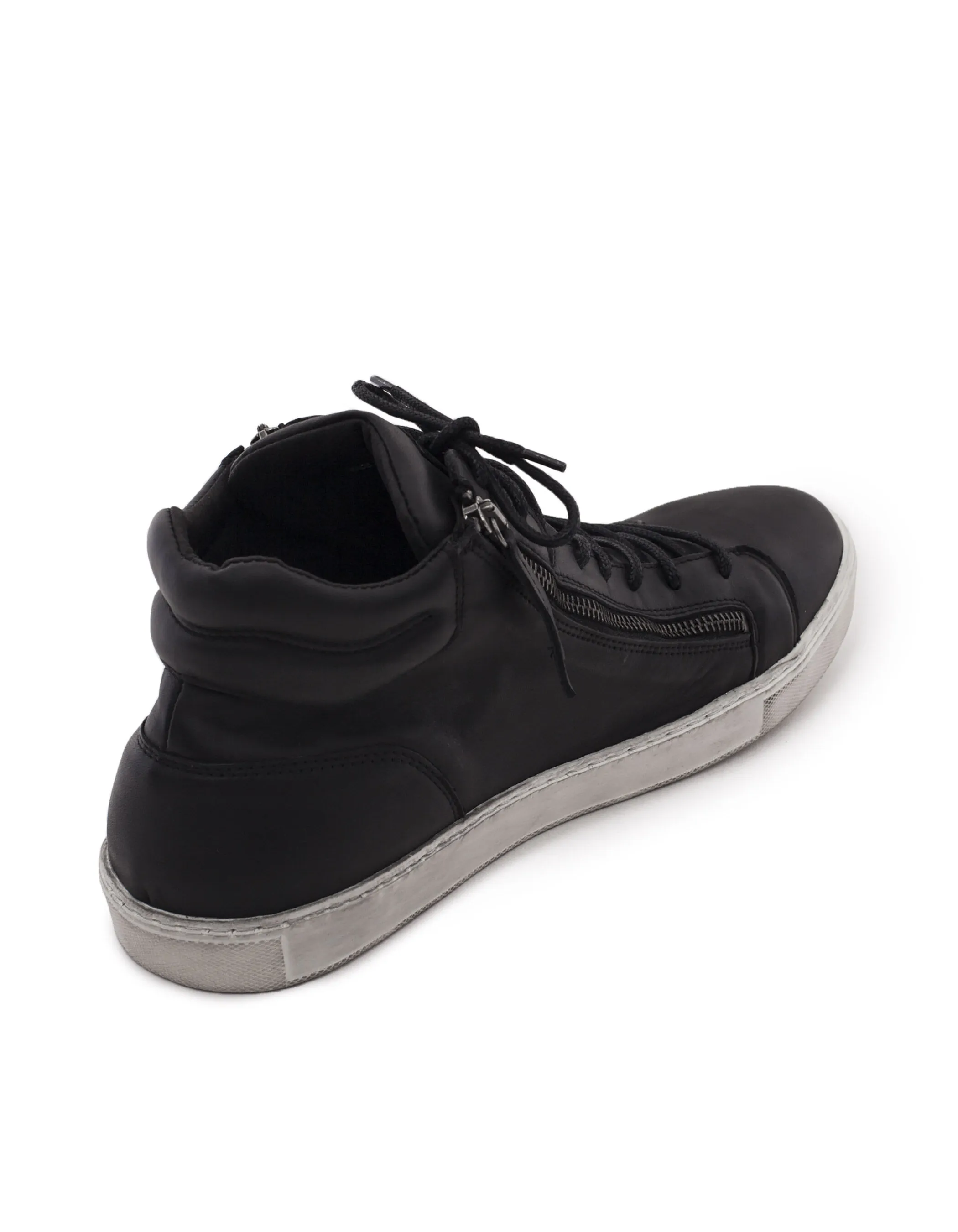 Sneakers en cuir homme