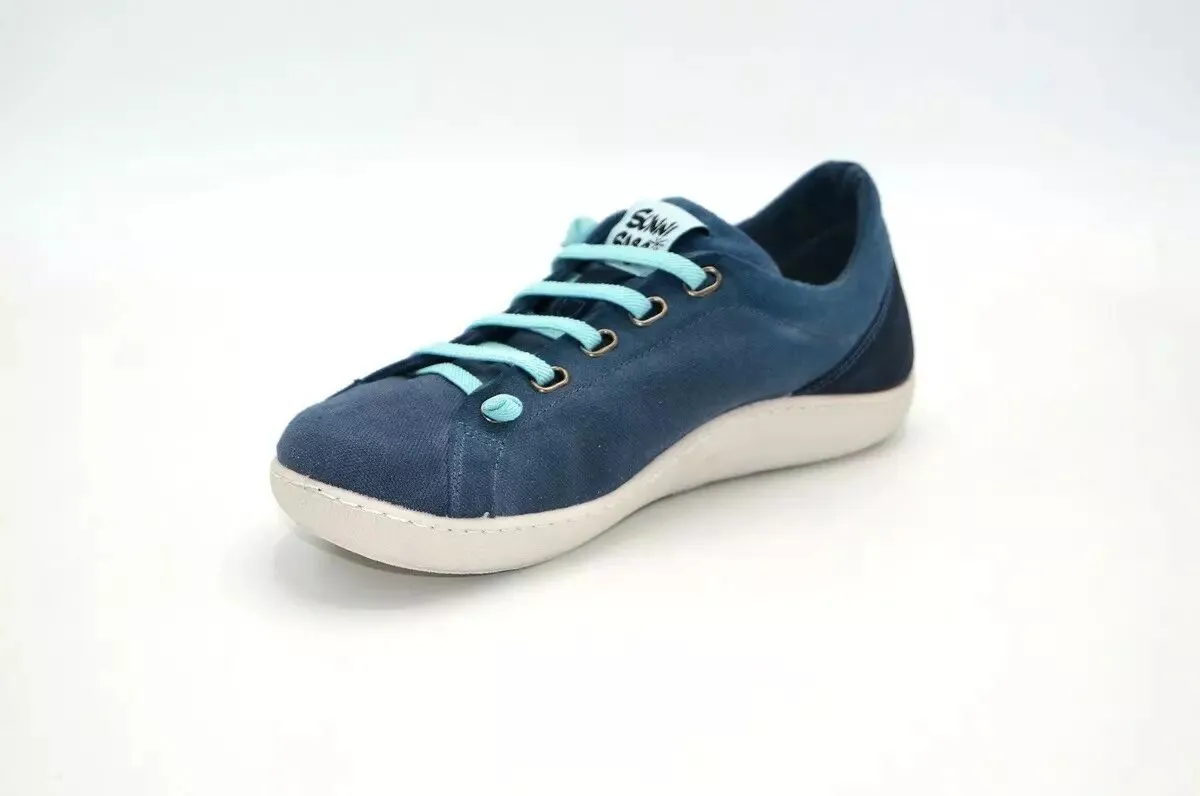 Sneakers femme souples Sunni Sabbi bleues