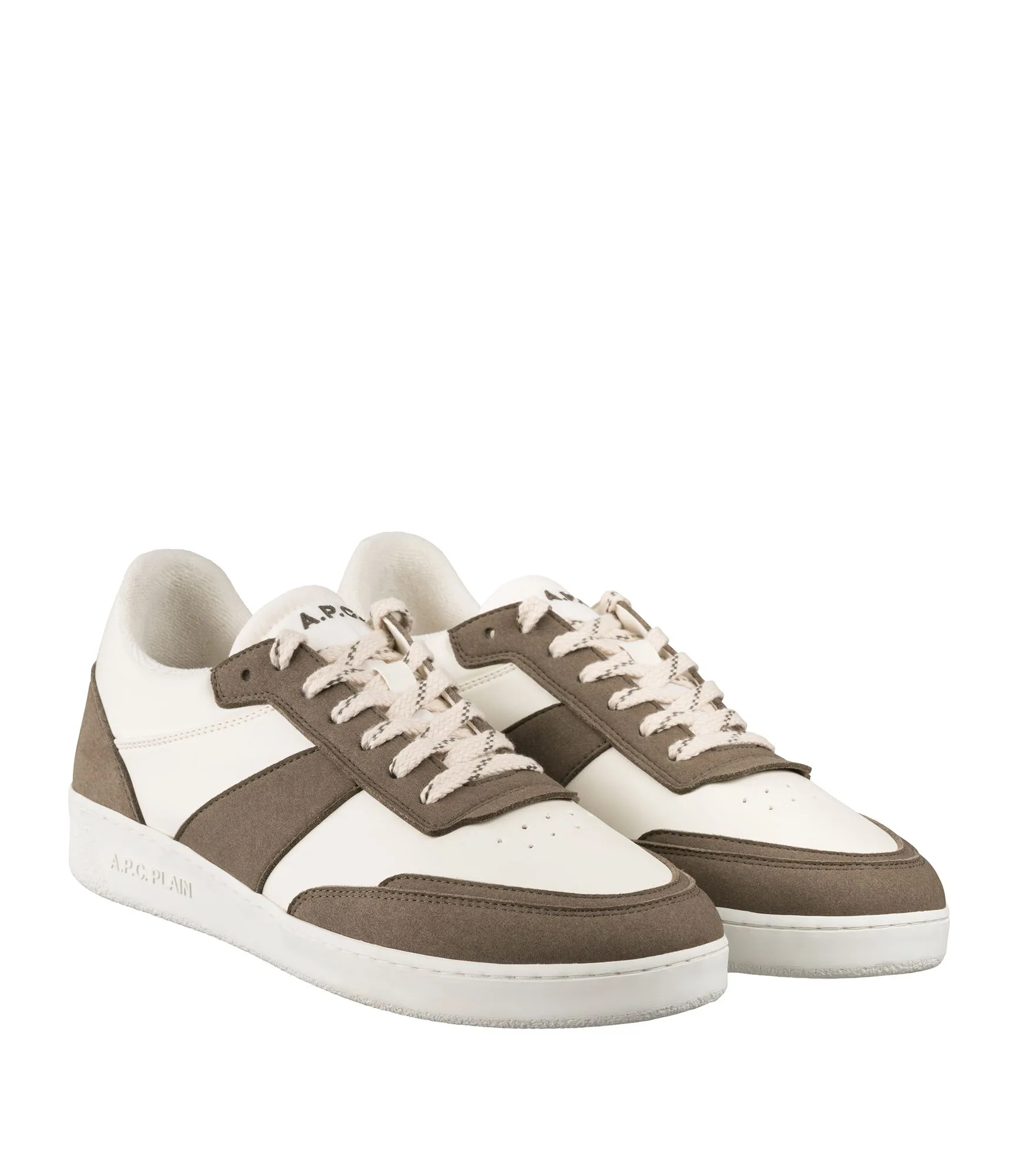 Sneakers Plain Kaki/Blanc | A.P.C.