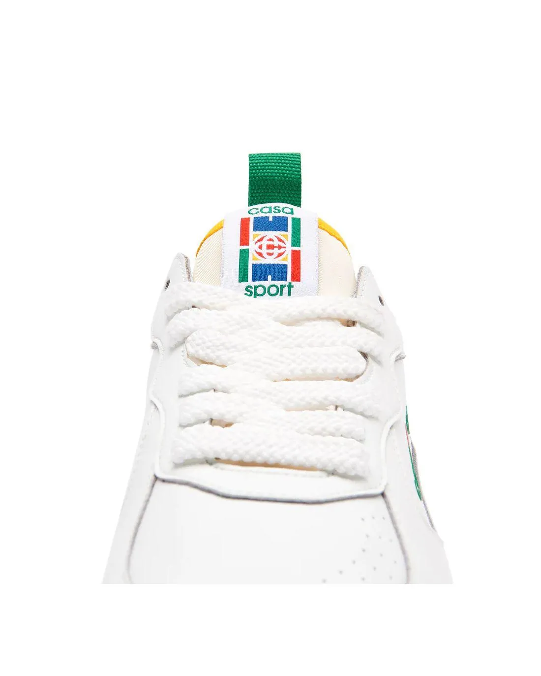 SNEAKERS THE COURT WHITE & GREEN - Casablanca Paris | Chez Maman Rouen