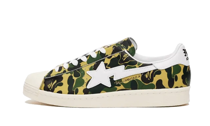 Superstar Bape ABC Camo Green