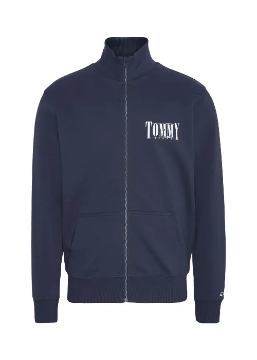 Sweat zippé Tommy Jeans marine