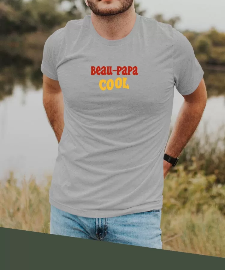 T-Shirt Beau-Papa cool disco Pour homme