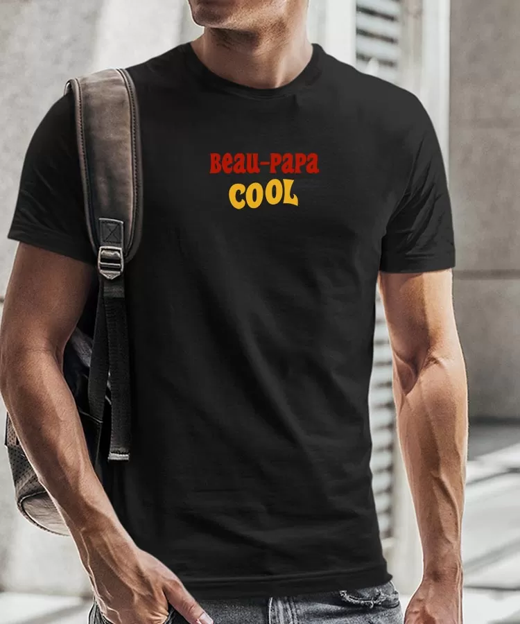 T-Shirt Beau-Papa cool disco Pour homme