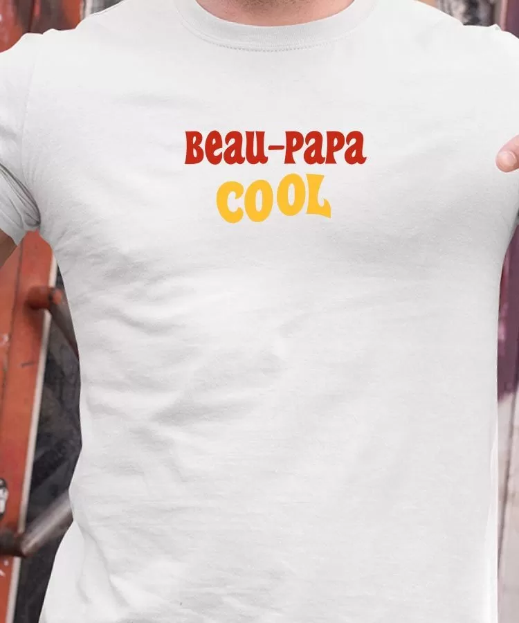 T-Shirt Beau-Papa cool disco Pour homme