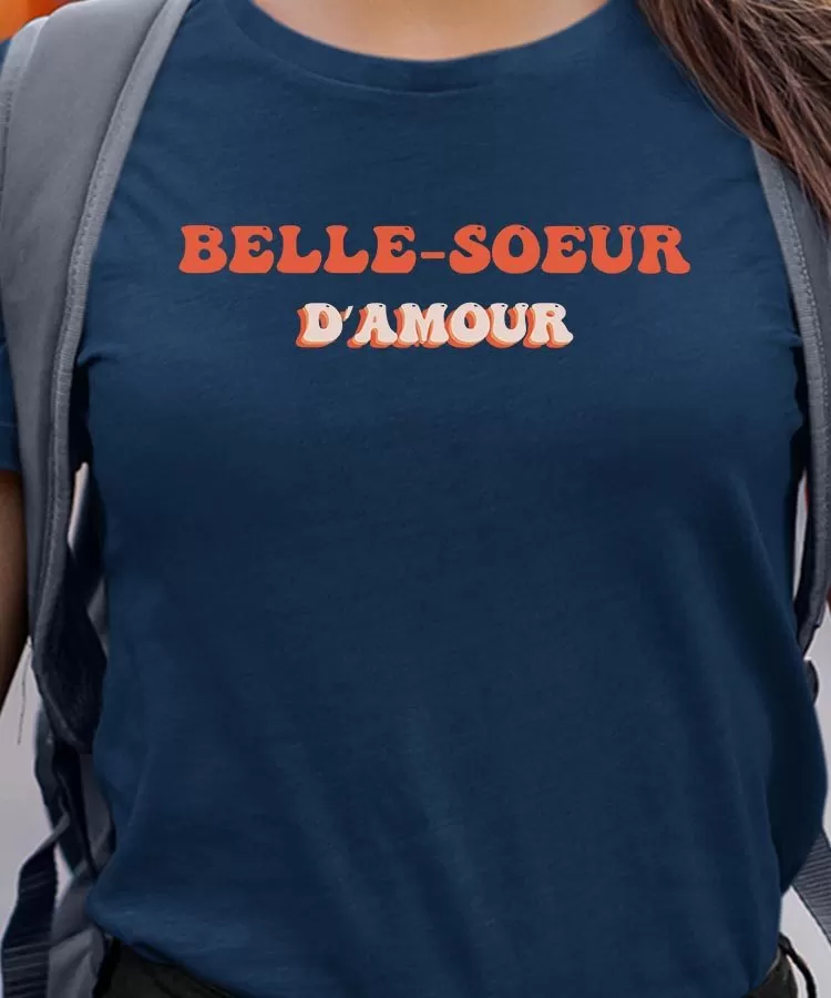 T-Shirt Belle-Soeur d'amour Pour femme