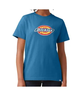 T-shirt Bleu Femme Dickies Graphic