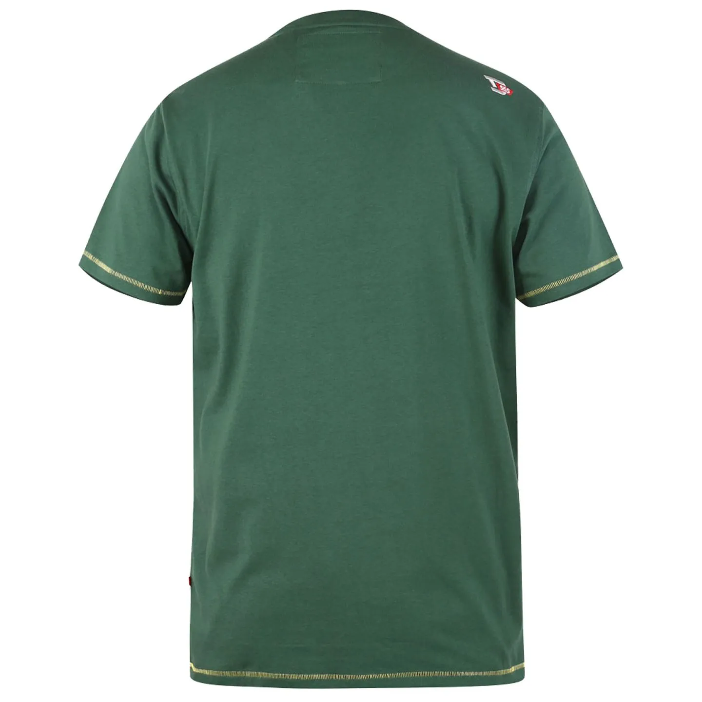 T shirt coton imprimé en grande taille pour homme.