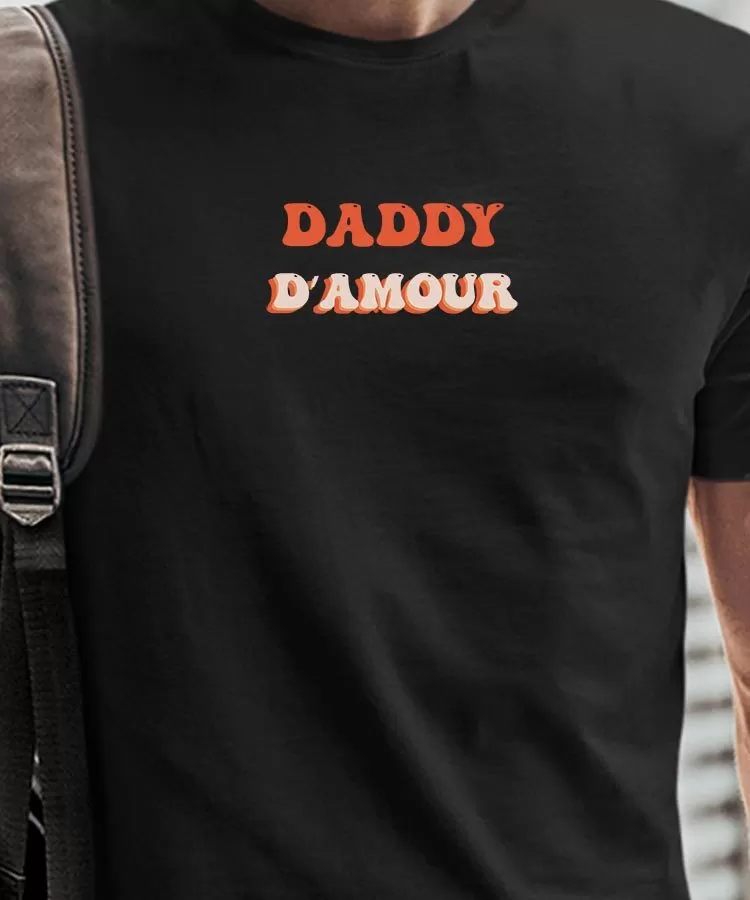 T-Shirt Daddy d'amour Pour homme