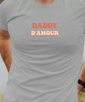 T-Shirt Daddy d'amour Pour homme