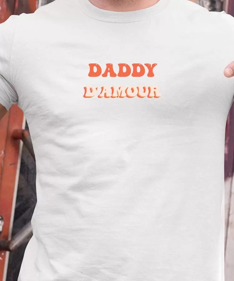 T-Shirt Daddy d'amour Pour homme