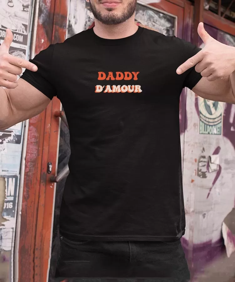 T-Shirt Daddy d'amour Pour homme